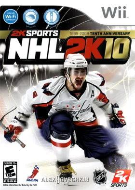NHL 2K10 box cover front
